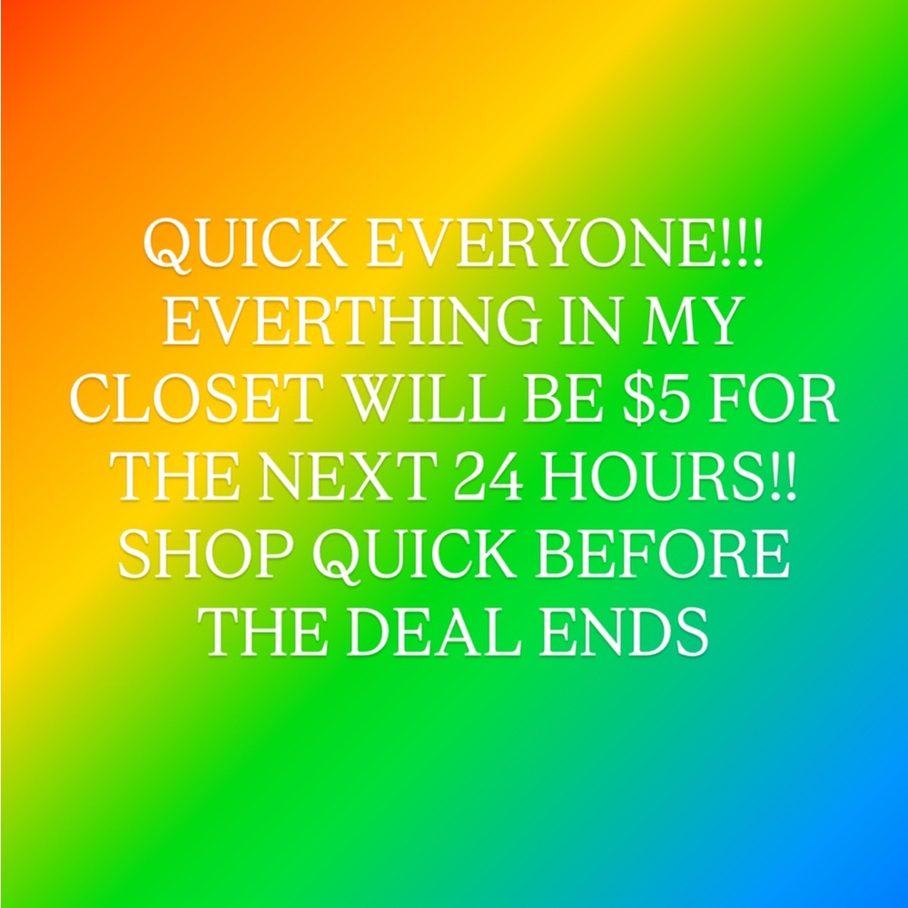 Colorful Sale Announcement Poster